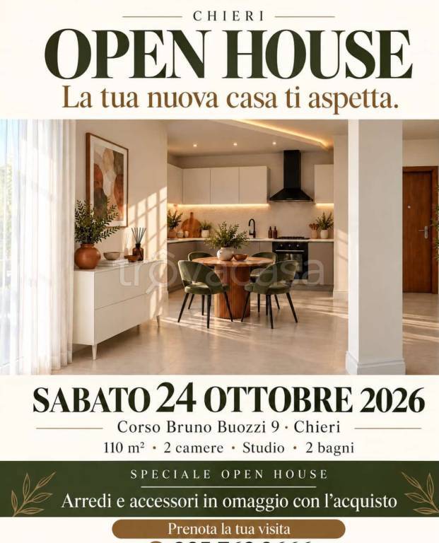 appartamento in vendita a Chieri in zona Roaschia