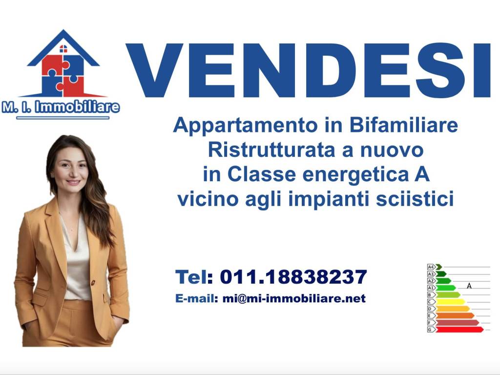 appartamento in vendita a Chiomonte in zona Frais