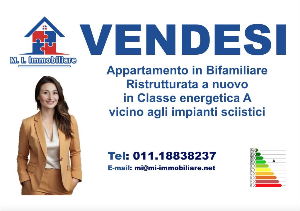 appartamento in vendita a Chiomonte in zona Frais