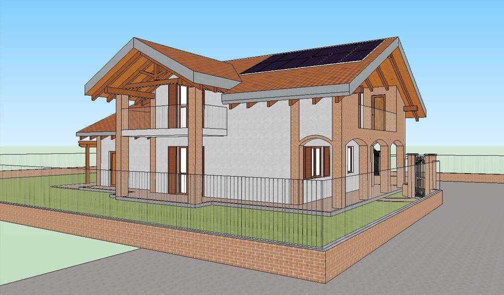 casa indipendente in vendita a Chivasso in zona Castelrosso