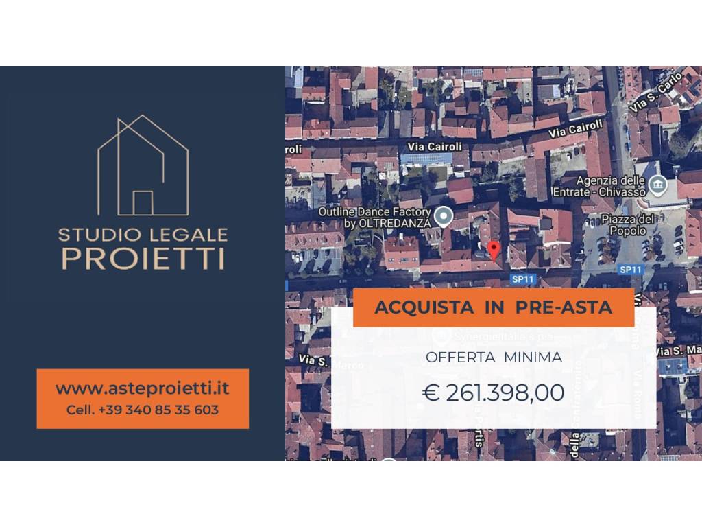 appartamento in vendita a Chivasso