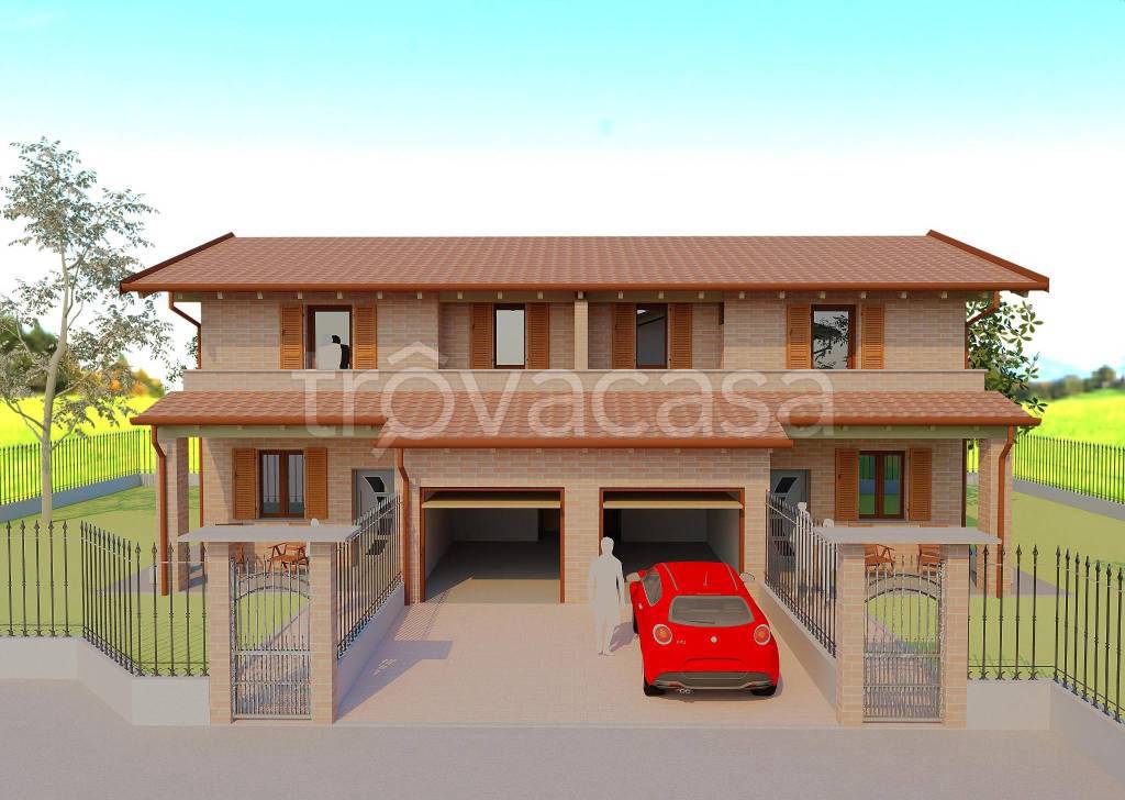 casa indipendente in vendita a Chivasso in zona Castelrosso