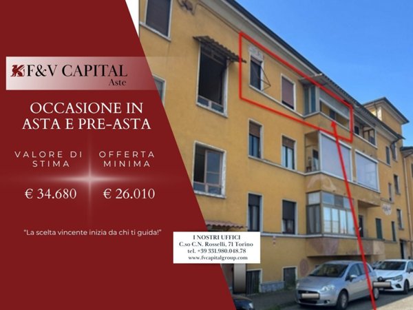 appartamento in vendita a Chivasso