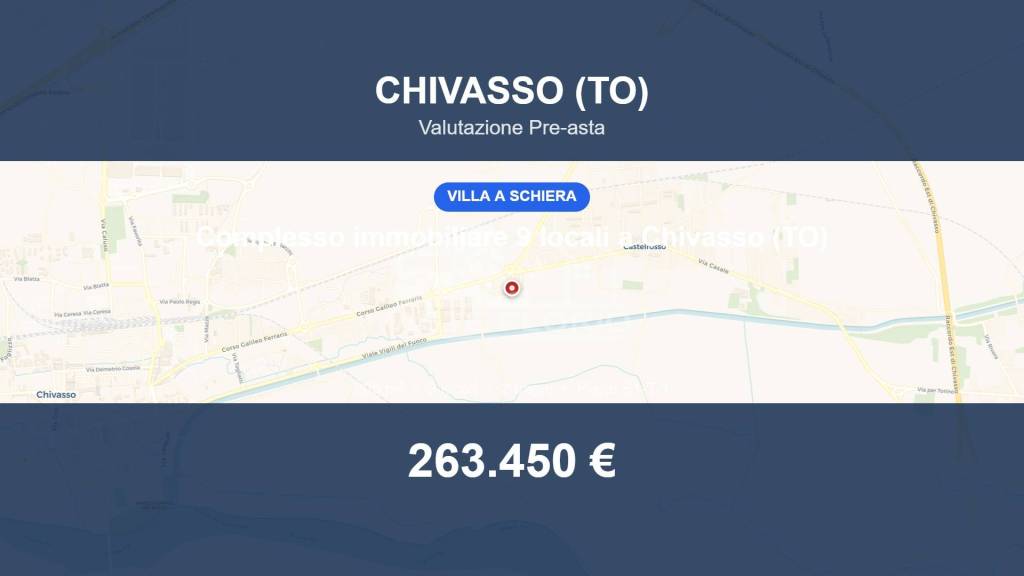 casa indipendente in vendita a Chivasso in zona Castelrosso