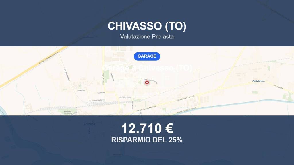 box auto in vendita a Chivasso in zona Castelrosso