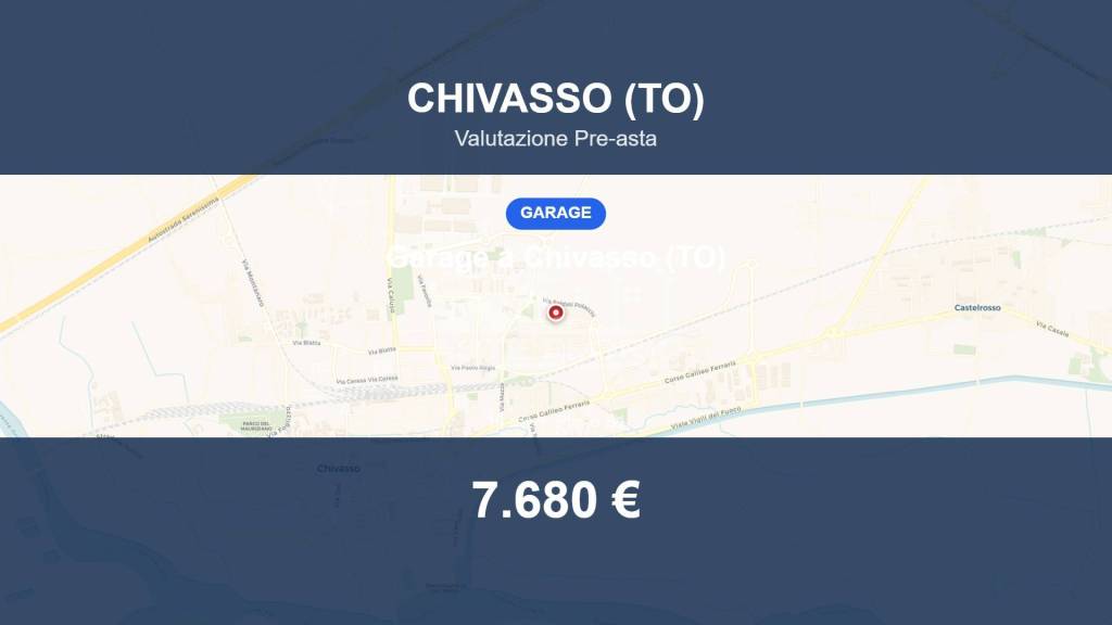 box auto in vendita a Chivasso in zona Castelrosso