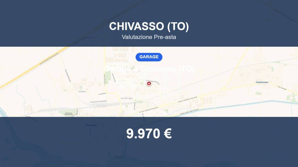 box auto in vendita a Chivasso in zona Castelrosso