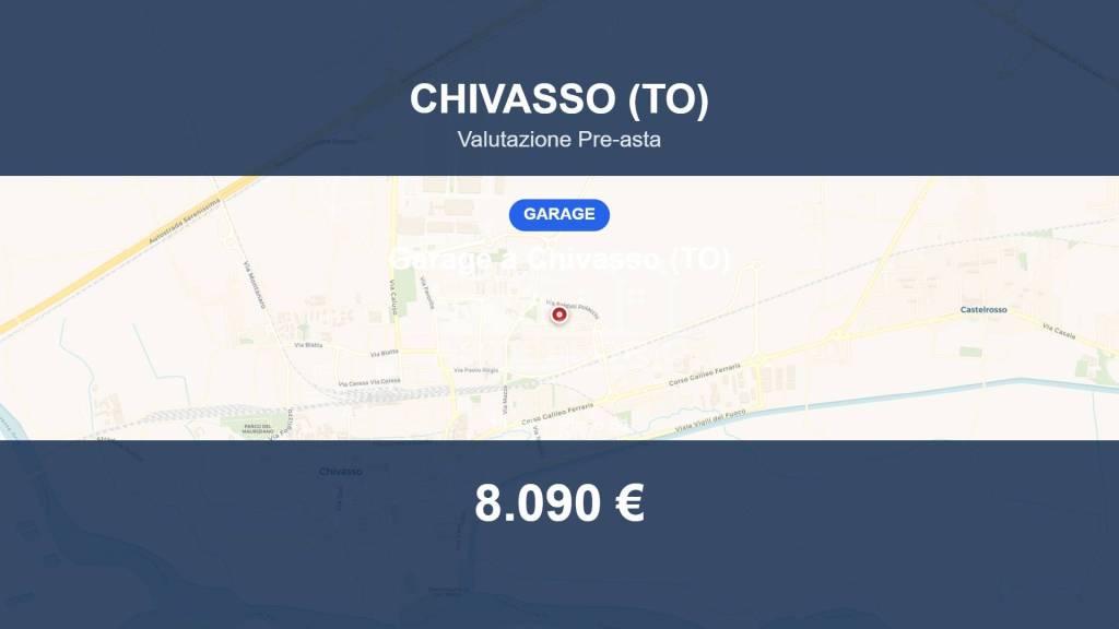 box auto in vendita a Chivasso in zona Castelrosso