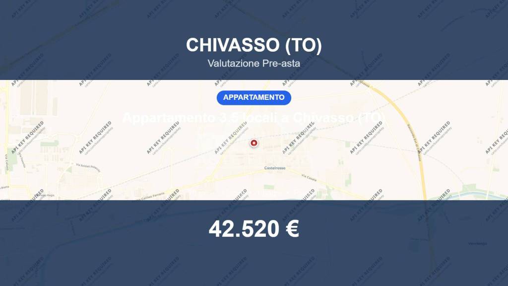 appartamento in vendita a Chivasso in zona Castelrosso
