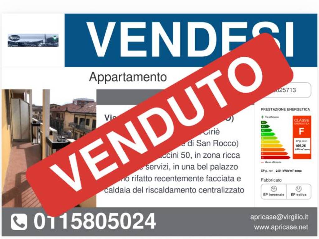 appartamento in vendita a Ciriè