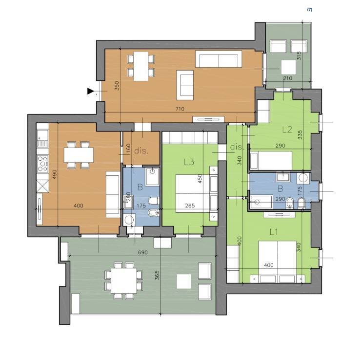 appartamento in vendita a Collegno