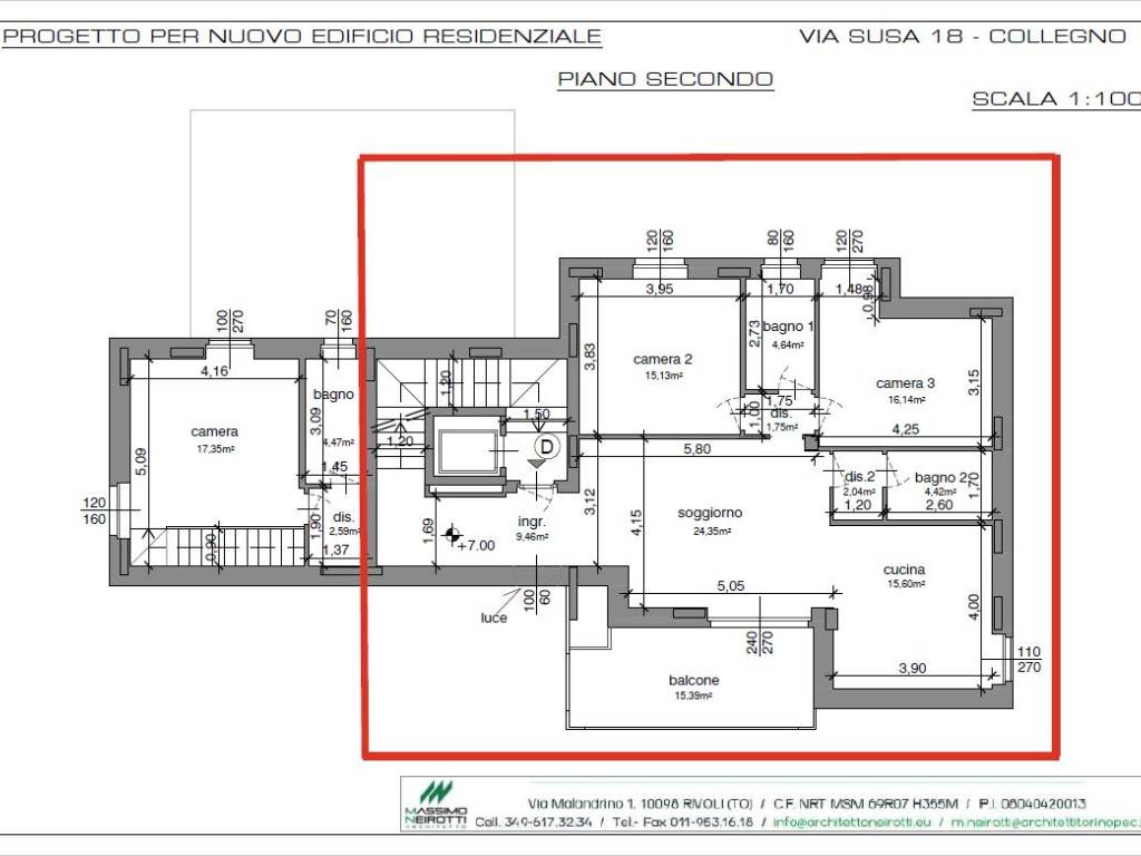 appartamento in vendita a Collegno in zona Leumann