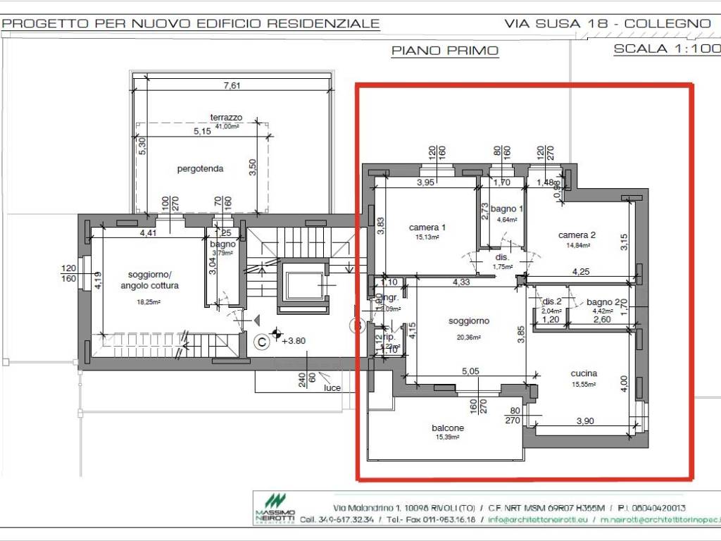 appartamento in vendita a Collegno in zona Leumann
