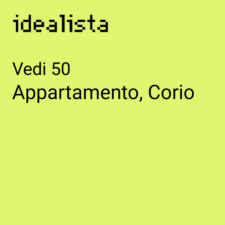 appartamento in vendita a Corio