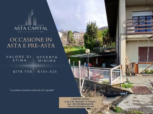appartamento in vendita a Cuorgnè in zona Salto