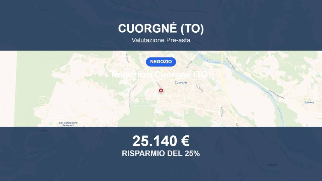 negozio in vendita a Cuorgnè
