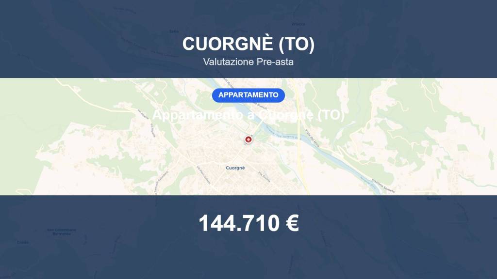 appartamento in vendita a Cuorgnè