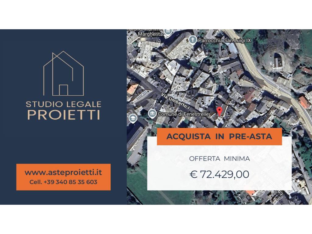 appartamento in vendita a Fenestrelle