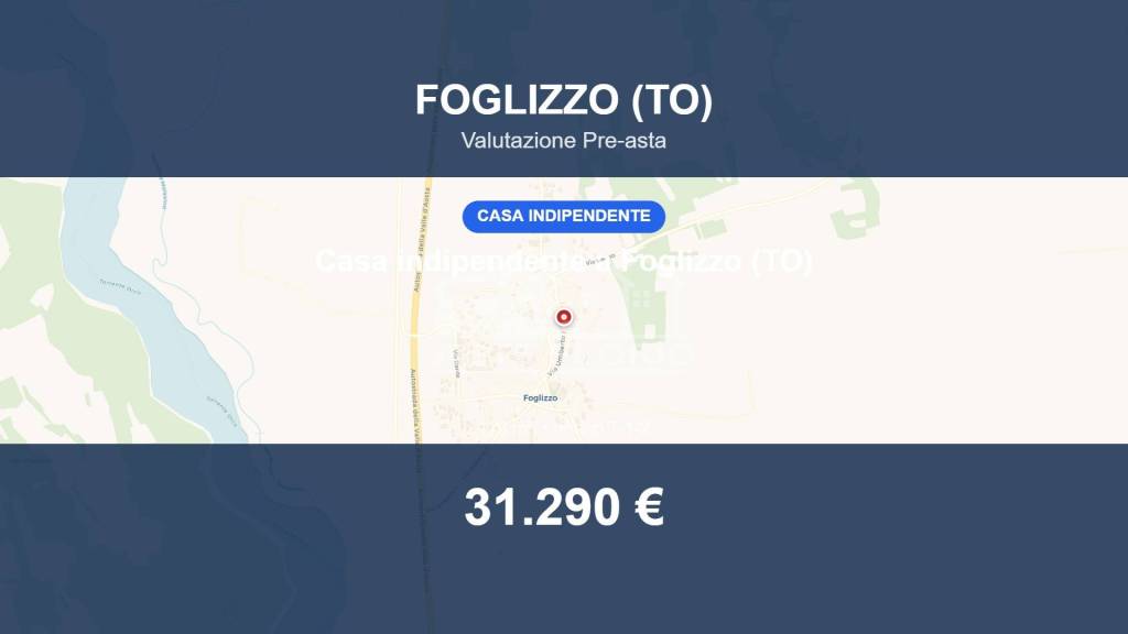 casa indipendente in vendita a Foglizzo