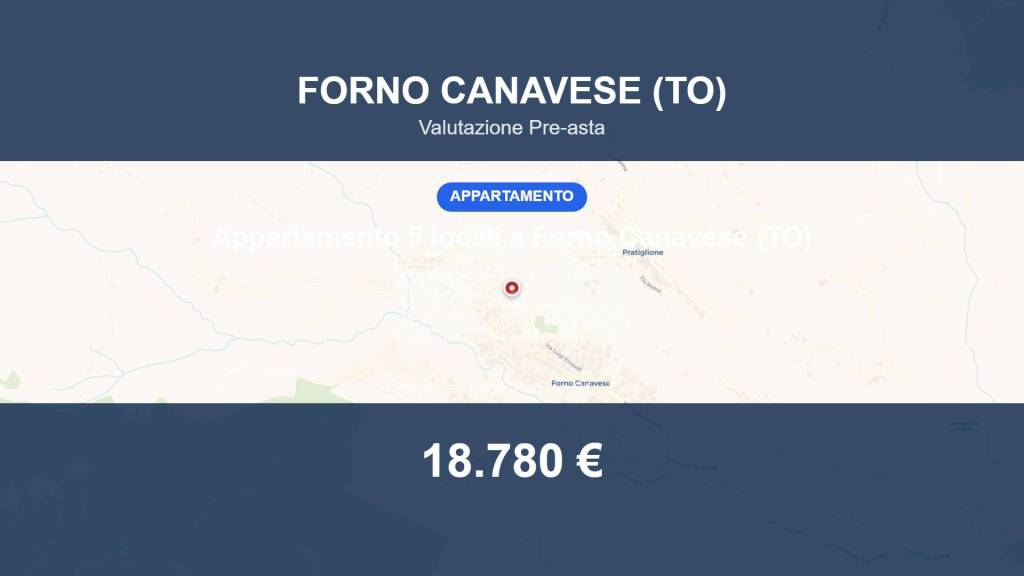 appartamento in vendita a Forno Canavese