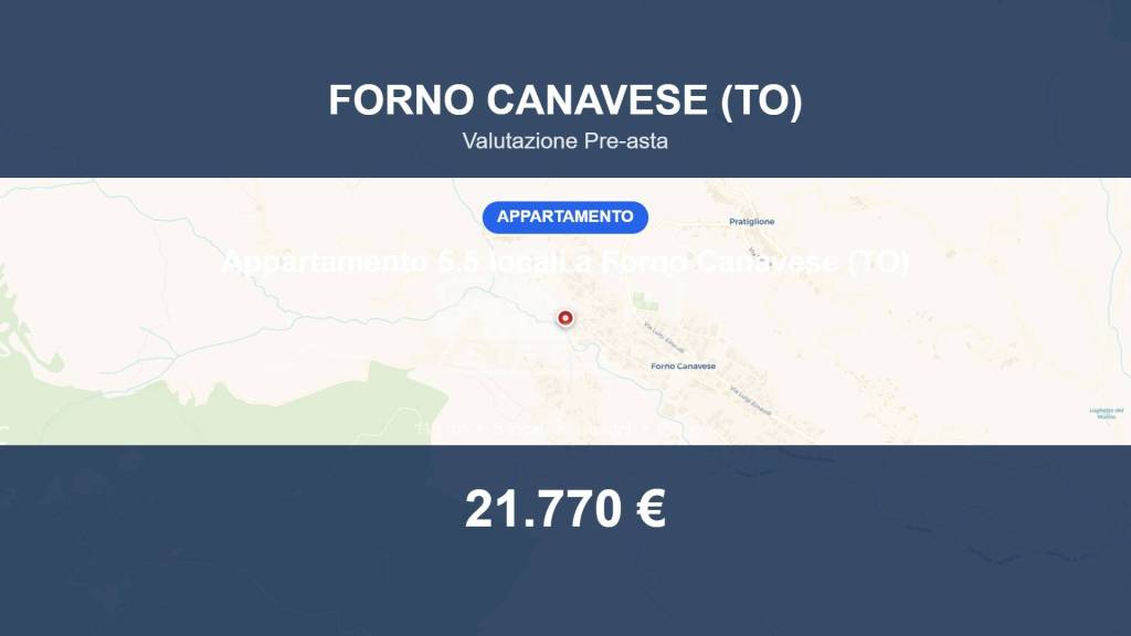 appartamento in vendita a Forno Canavese