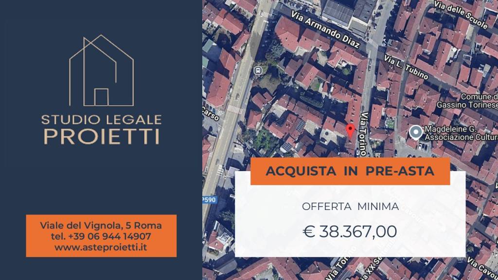 appartamento in vendita a Gassino Torinese