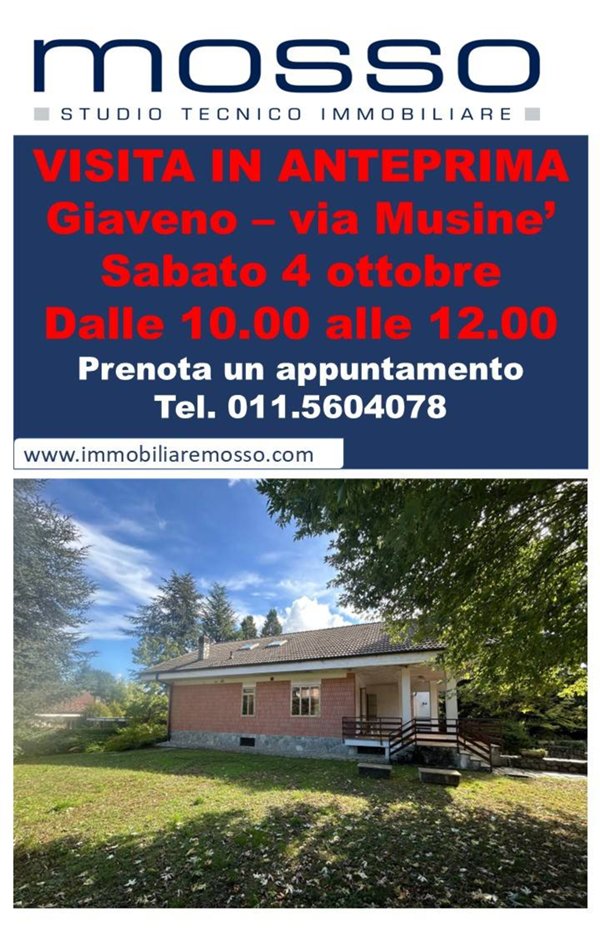 casa indipendente in vendita a Giaveno in zona Villa