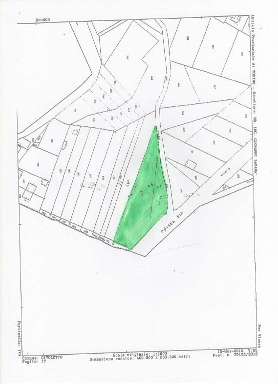terreno agricolo in vendita a Givoletto