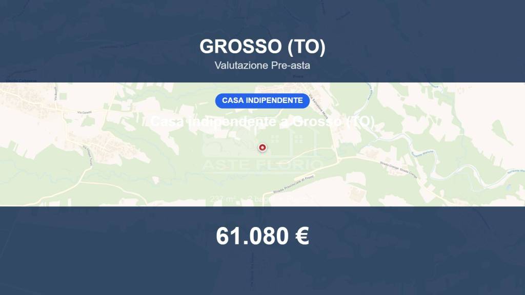 casa indipendente in vendita a Grosso