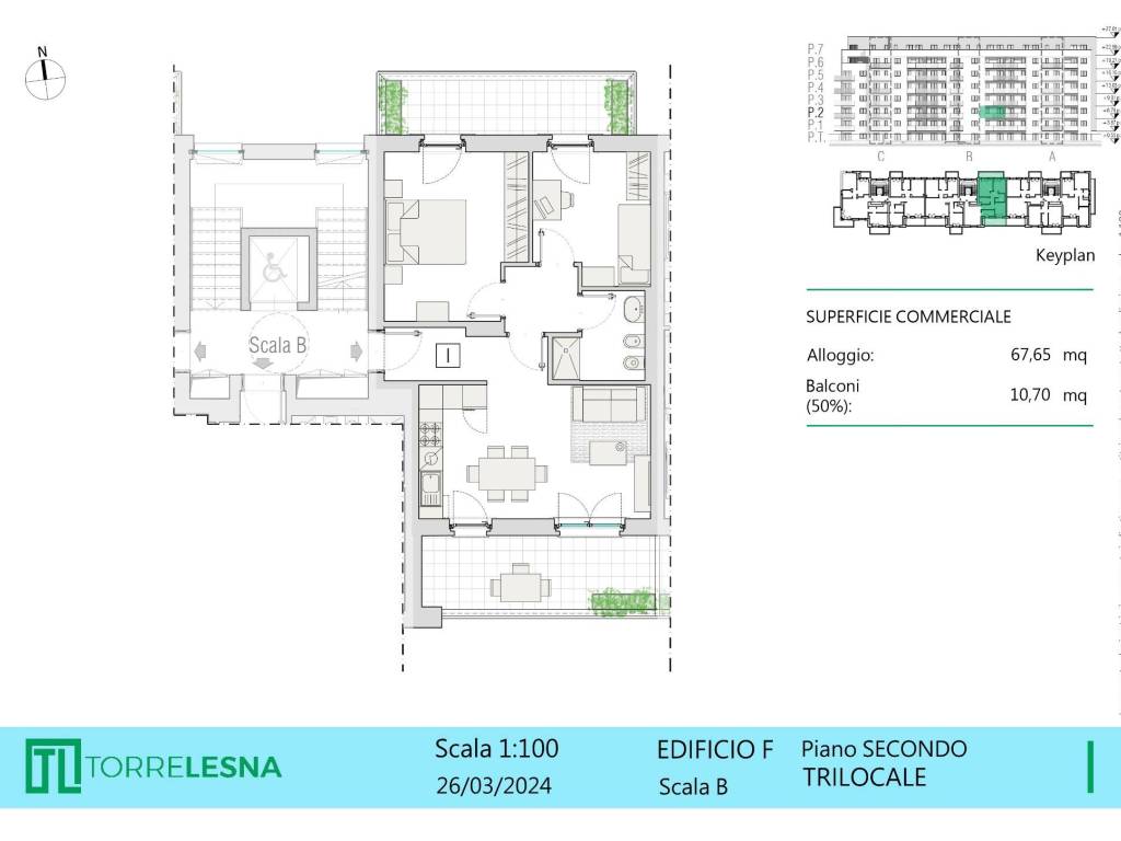 appartamento in vendita a Grugliasco