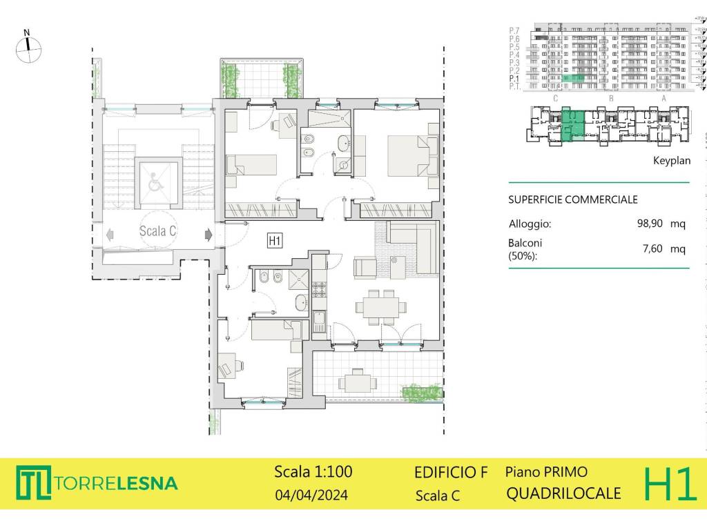 appartamento in vendita a Grugliasco
