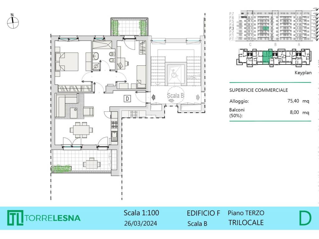 appartamento in vendita a Grugliasco
