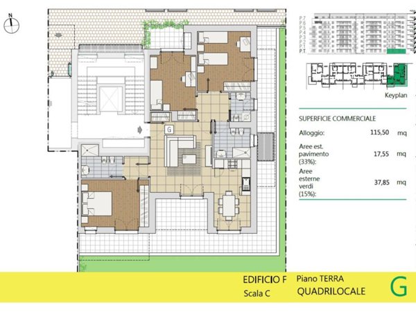 appartamento in vendita a Grugliasco