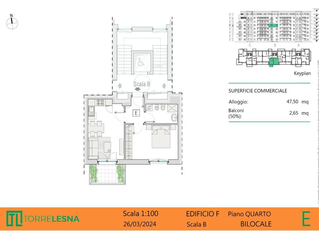 appartamento in vendita a Grugliasco in zona Lesna