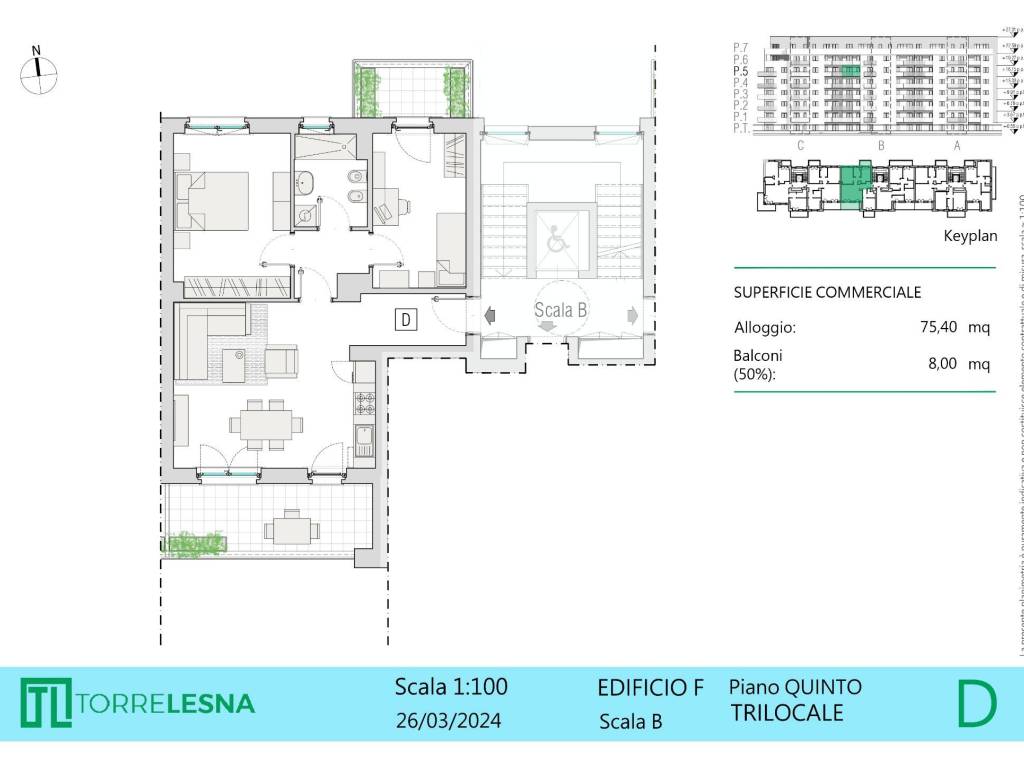 appartamento in vendita a Grugliasco