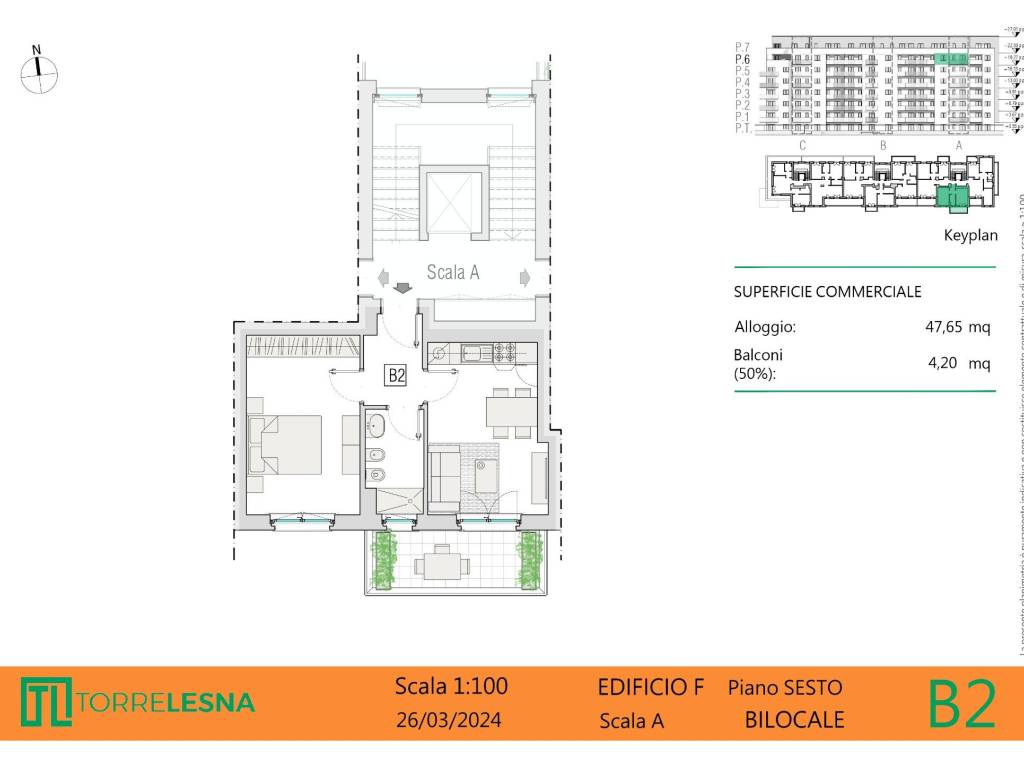 appartamento in vendita a Grugliasco