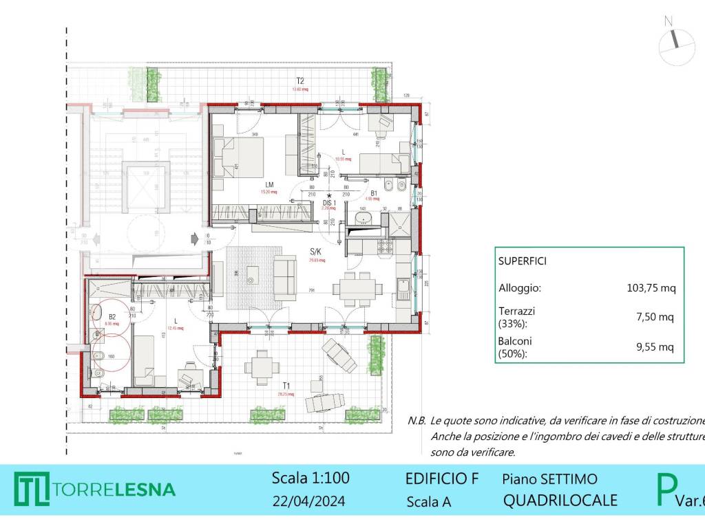 appartamento in vendita a Grugliasco