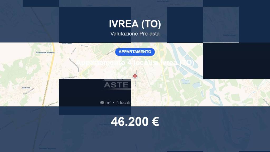 appartamento in vendita ad Ivrea