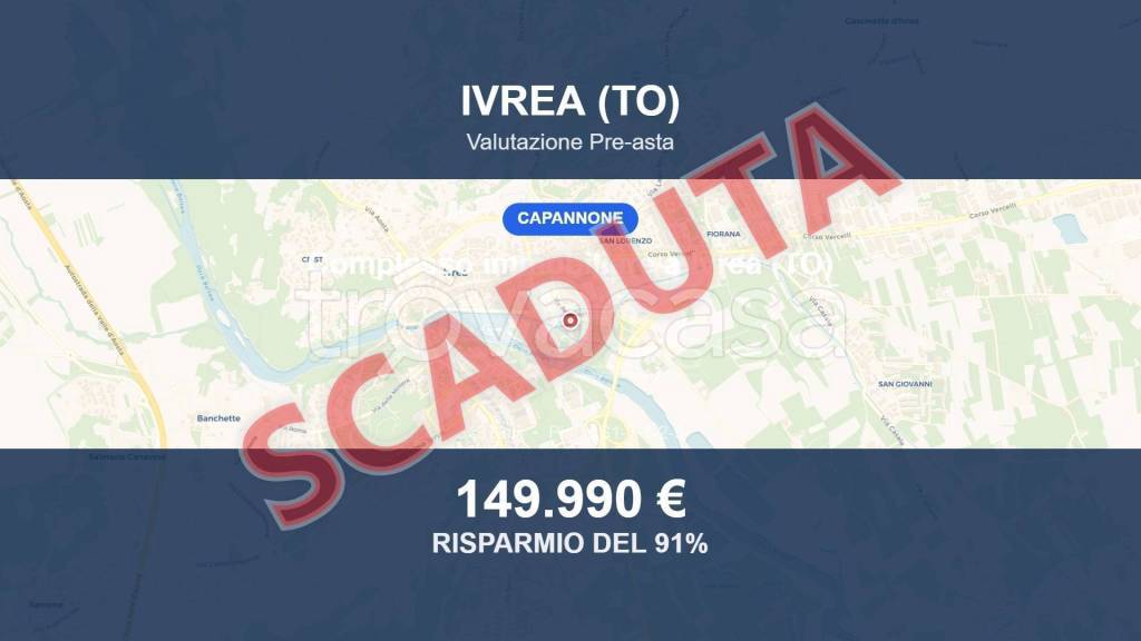 capannone in vendita ad Ivrea