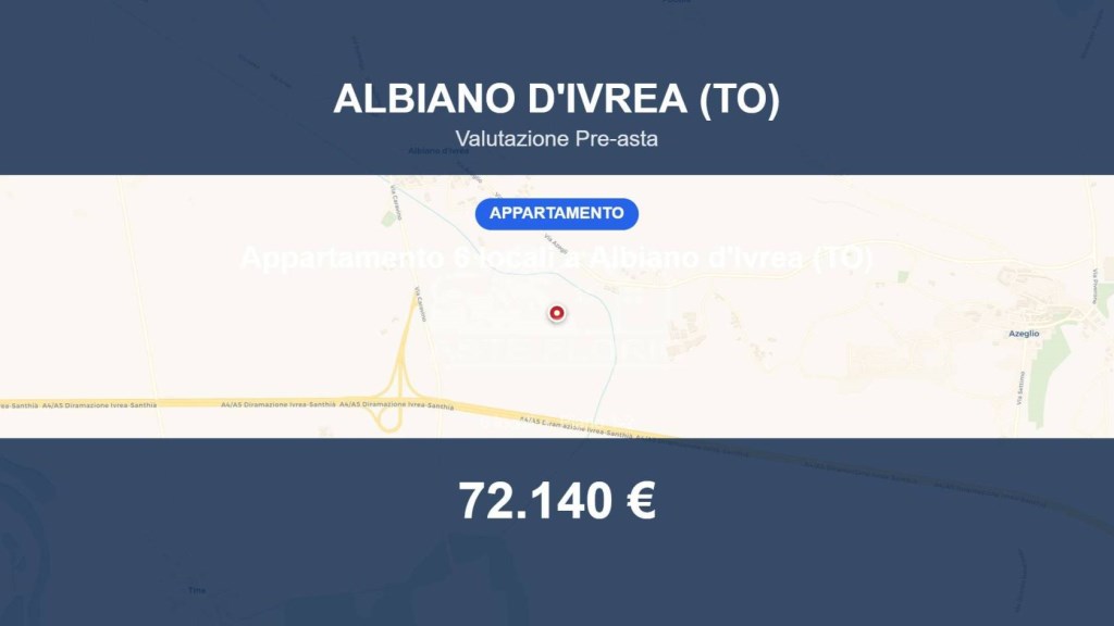 appartamento in vendita ad Ivrea