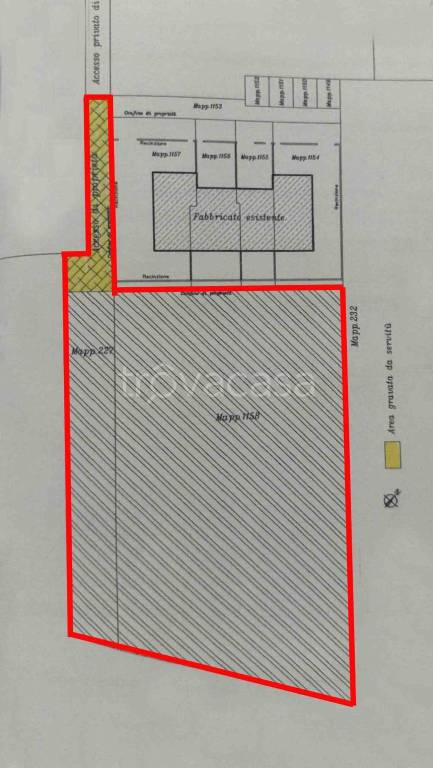 terreno edificabile in vendita ad Albonese