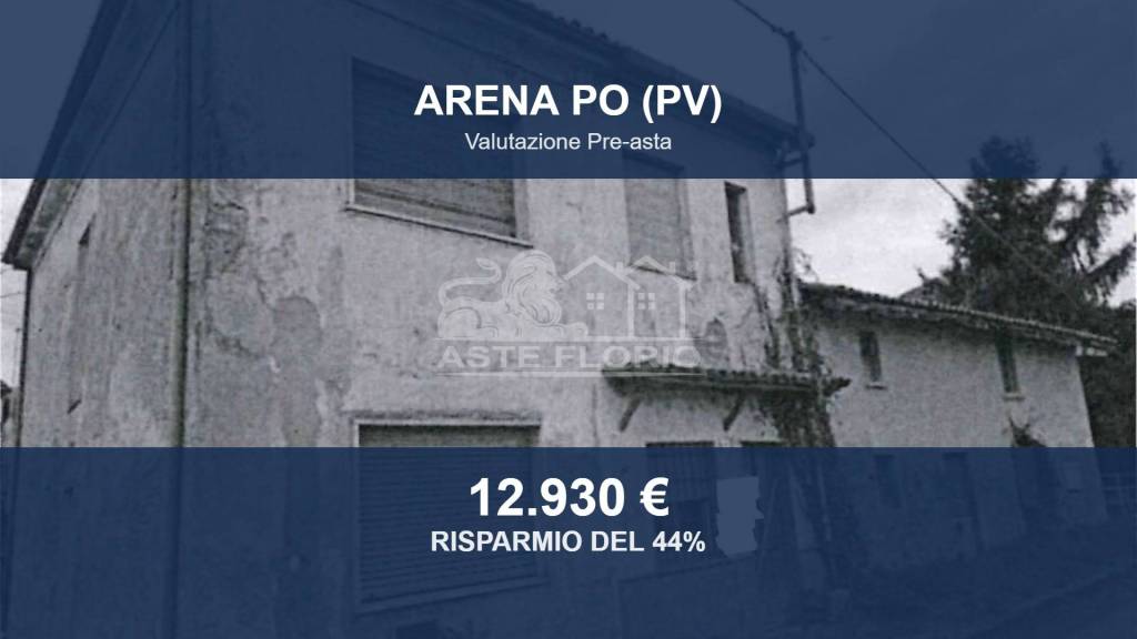 appartamento in vendita ad Arena Po in zona Piantà