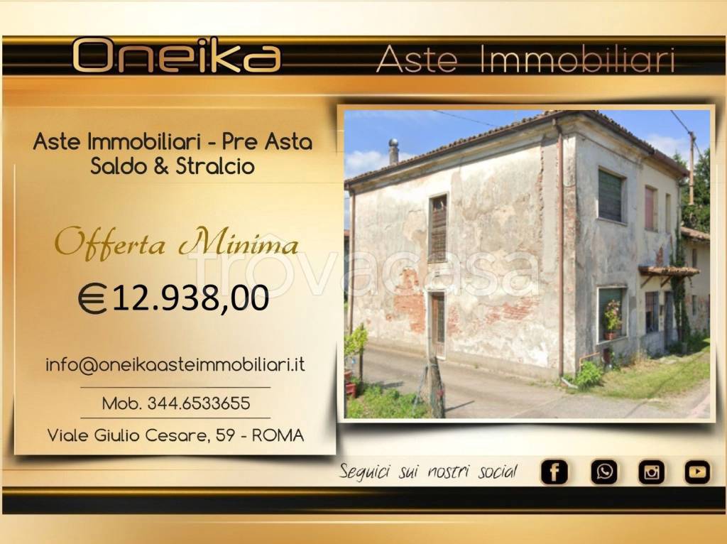 casa indipendente in vendita ad Arena Po in zona Fornace