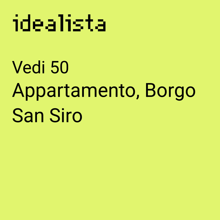 appartamento in vendita a Borgo San Siro