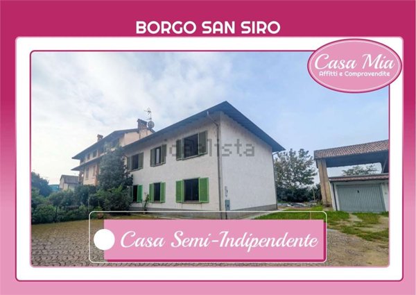 casa semindipendente in vendita a Borgo San Siro