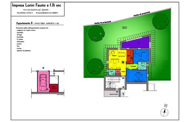 appartamento in vendita a Bornasco