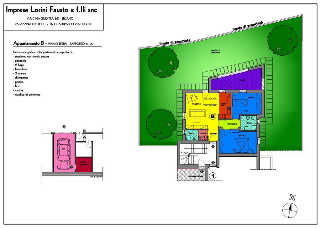 appartamento in vendita a Bornasco