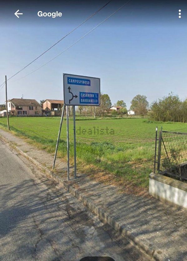 terreno edificabile a Campospinoso Albaredo in zona Albaredo Arnaboldi