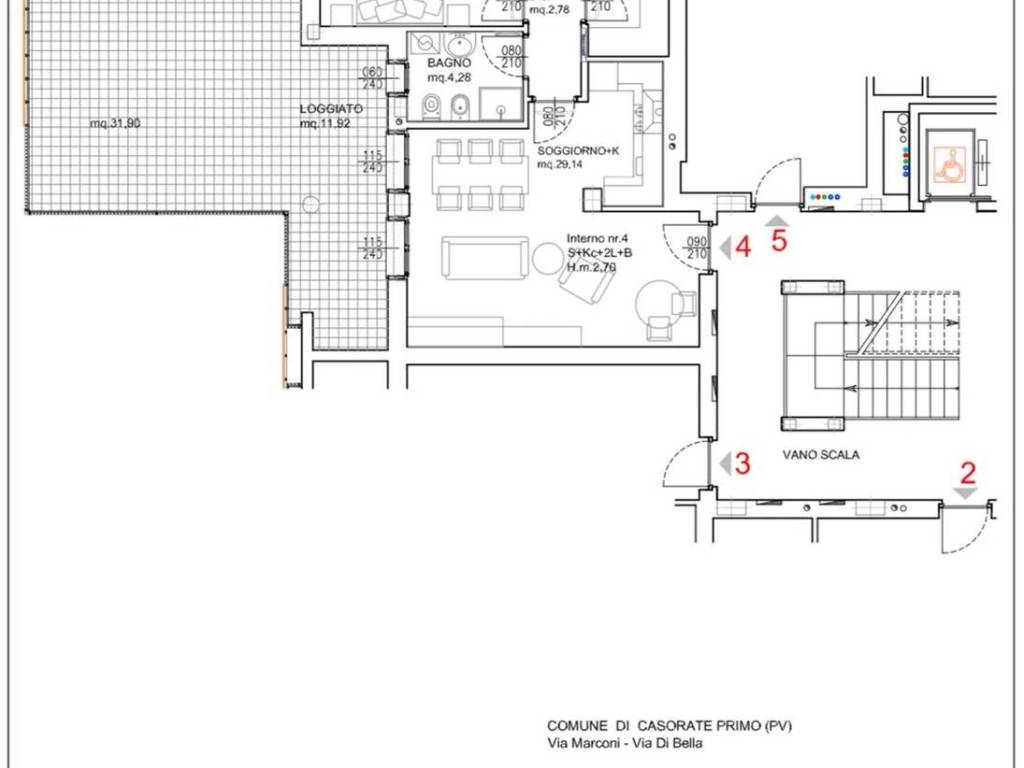 appartamento in vendita a Casorate Primo