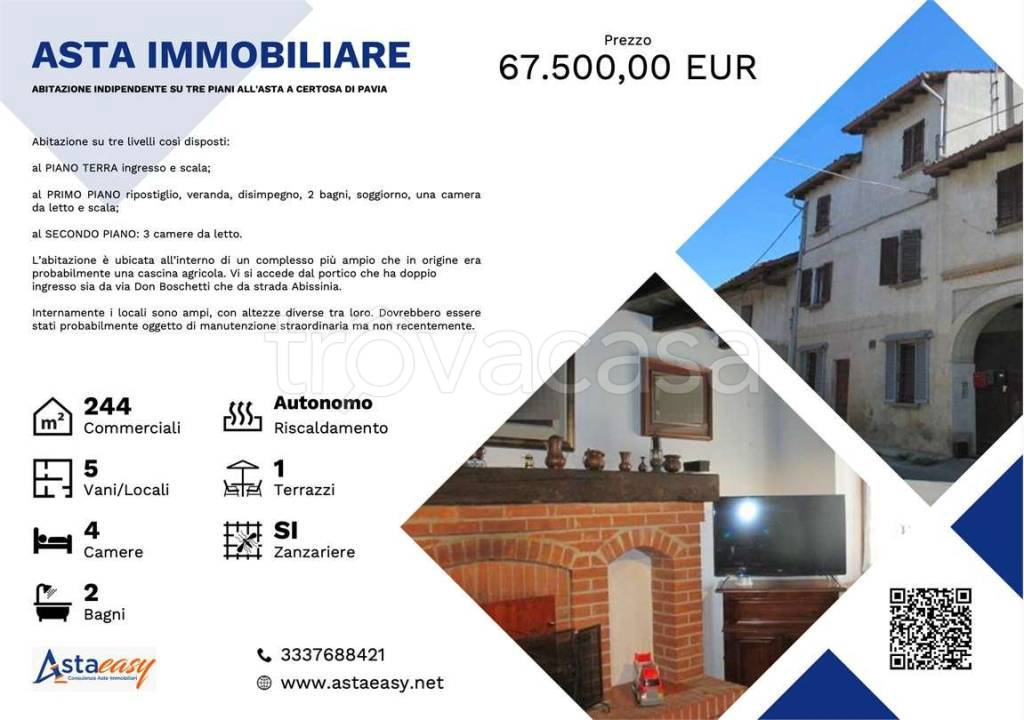 casa indipendente in vendita a Certosa di Pavia